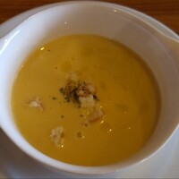 ドラード - とうもろこしポタージュ