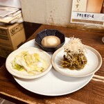 岐州 - おまかせ小菜3種盛　500円