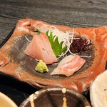 和彩 花水木 - 日替御膳（刺身二種盛り）