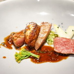 レストラン バカール -  牛タンとフォアグラのロッシーニスタイル