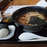 そば処 だい久 -  和風ラーメン定食648円