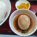 四日市ヒモノ食堂 - 味付けたまご。正式名称忘れました