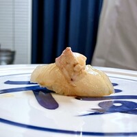 寿司福島 - 握り カワハギと肝