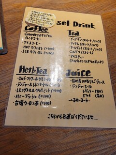 Conversa - メニュー