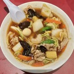 丸源ラーメン - 冬季限定「丸源 五目そば」@1023