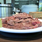 キャトルラパン - ステーキランチ400g 山葵醤油