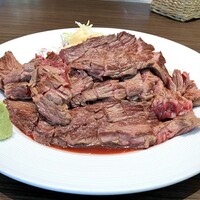 キャトルラパン - ステーキランチ400g 山葵醤油