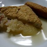 一二三 - おでんの「アキレス（牛スジ）」（170円）、「あつあげ」（120円）、「棒天」（120円）