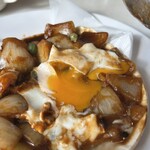 グリル平和 - 黄身とろ〜❗️