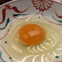 人形町今半 上野広小路店 - 黄身がぽっこり