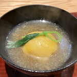 和牛小皿 しんうち - 【真打コース】
                                先　付：肉豆腐　結三つ葉