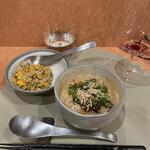 エンジン - 炒飯と担々麺