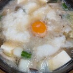 酒喰およべ - 山芋鍋？とろろ鍋？