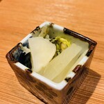 日本料理 晴山 - 漬物