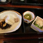 菊華荘 - 昆布麹煮まで　どれも美味