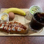 パンドラ - 料理写真:モーニングC(カレー味キャベツのホットドッグ)