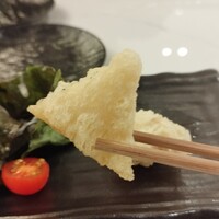 創作料理と宝石鍋しゃぶしゃぶ 宝泉 - えびとホタテの海鮮揚げ