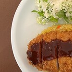 とっとっと - とんかつトルコライス1600円　左