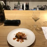 forare - まずは前菜鰤が分厚い！白ワインと