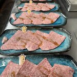 炭火焼肉 六本木 隆 - スタンダードコースメイン　山形牛メス　ザブトン（24人前）