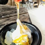 cafe123 - カレーにセットされているデザート