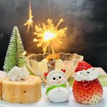 銀座方舟 - Xmas限定デザートプレート