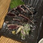 藁焼き鰹たたき 明神丸 - 