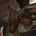 SEZANNE - 海老芋　このあと、最後のほうにに出てきました。鴨とか、鳩を焼いたものではなかったです