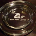 ブルーライト - 灰皿にもロゴ