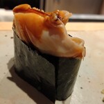 すしやのたい悟 - 煮蛤の軍艦