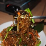 大衆焼肉酒場 韓味 上野本店 - チャプチェ    ¥890