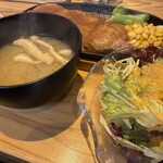 大衆串自慢 ベッコウマン - 厚切りポークソテー定食