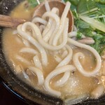一二三屋 - うどん。やや柔らかめ。