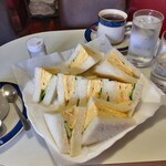 喫茶＆軽食 ラック - 玉子サンド