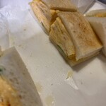 喫茶＆軽食 ラック - 玉子トースト(断面)