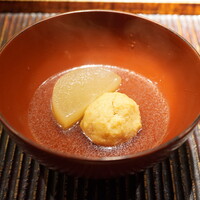 豊後もん 江とう - ◆おでん
                  がんもどき、大根