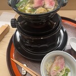 赤坂 菊乃井 - 昼懐石１５７３０円。鴨鍋。