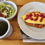 cafe KITAMON - ふわとろオムライス　550円