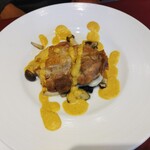 ミモザ - 夫は森林鶏のソテー　香味野菜のソースが良い感じ