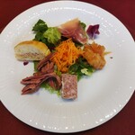 ミモザ - 私は前菜盛り合わせに　いつもコレ頼んじゃいます