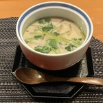 和モードちよ松 - 牛蒡の茶碗蒸し