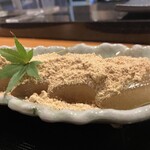 和モードちよ松 - 熱々でモチモチのわらび餅