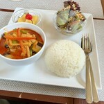 タイ料理JAMES - ランチメニュー「レッドカレー」(1200円)