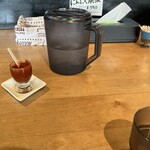 塩 SOBA さくら亭 - 卓上