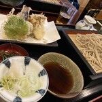 蕎花そば処 - 天ざるそば