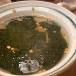 新宿 立吉 - 海苔茶漬け