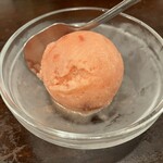 あかね家 - いちごのシャーベット