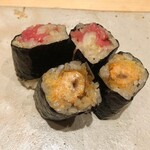 すしやのたい悟 - すしやのたい悟　「エシャトロ巻き」と「痛風巻き」