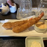 和久 - 立派なエビフライが2本