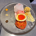 Japanese Soba Noodles 蔦 - 特製皿+トリュフワンタン